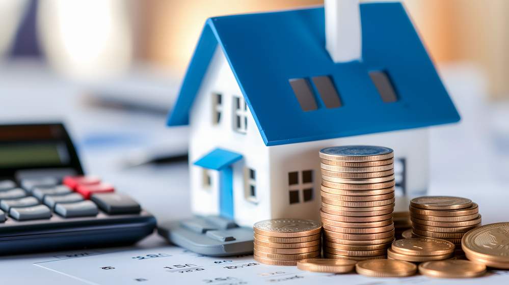 Visual guide detailing the mortgage process for home buying, including tips and essential steps for prospective homeowners.